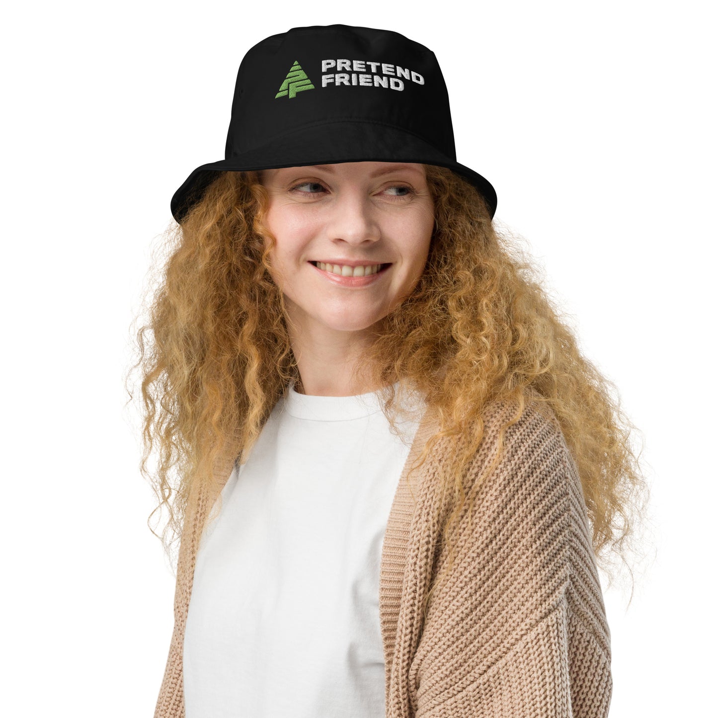 Tree Logo Organic Bucket Hat