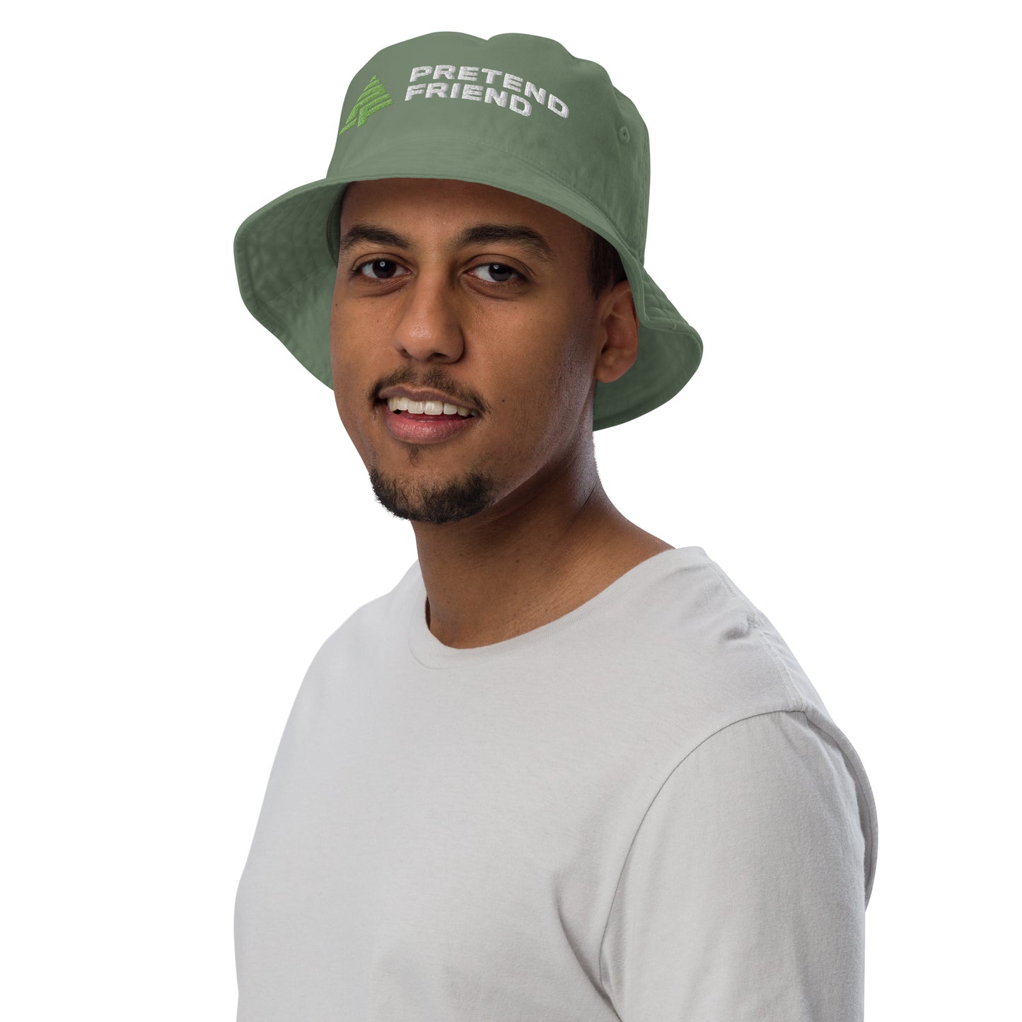 Tree Logo Organic Bucket Hat