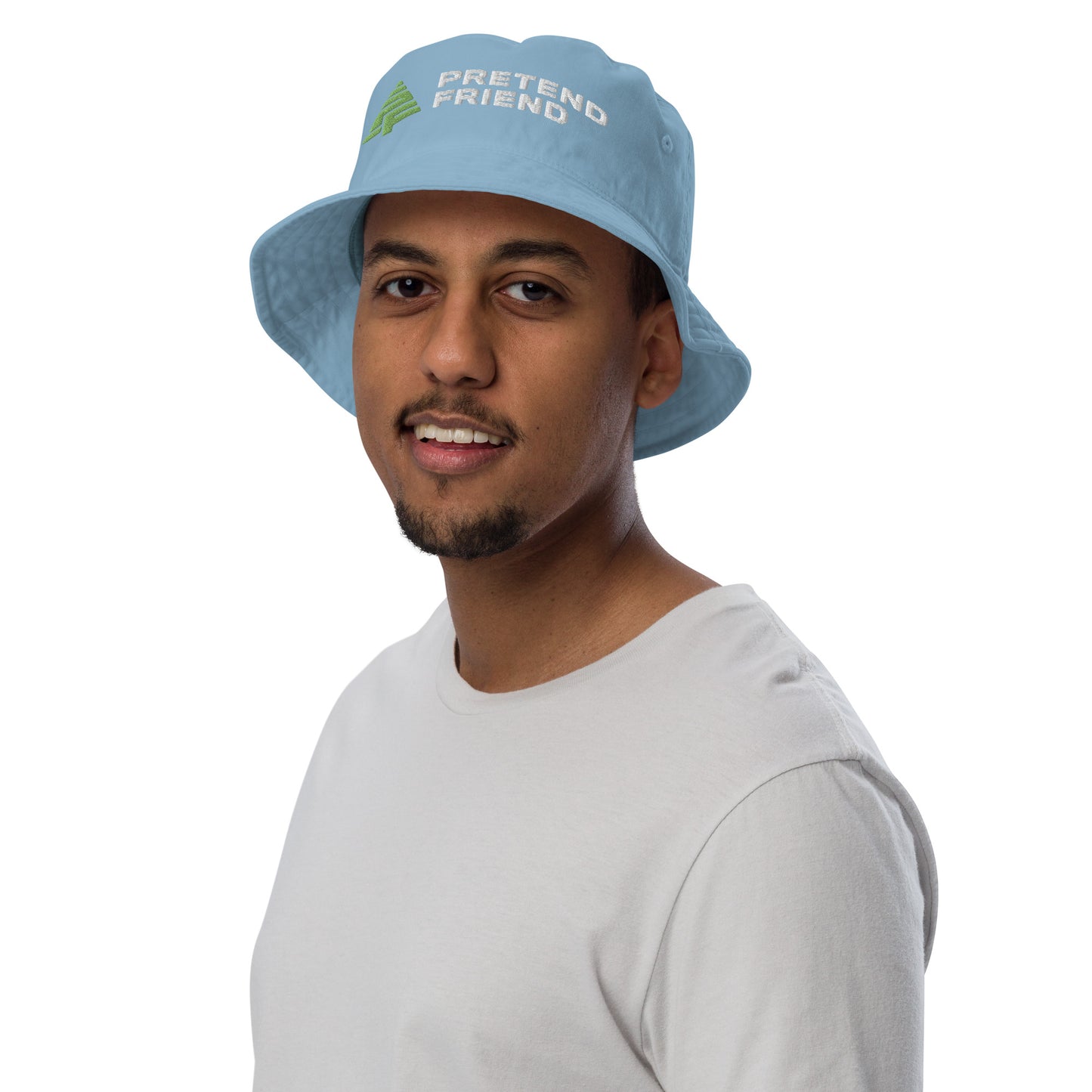 Tree Logo Organic Bucket Hat